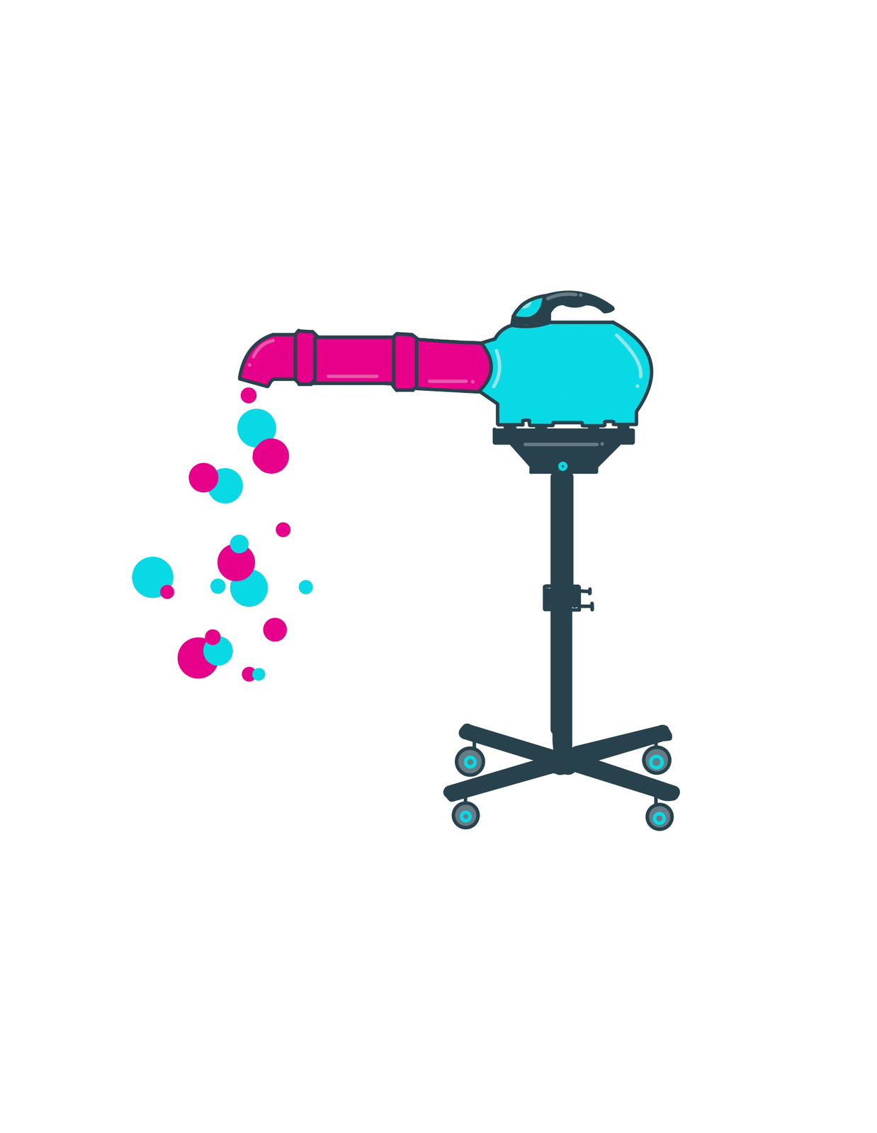 Groom-X Zeppelin Standföhn beim Hundestyling